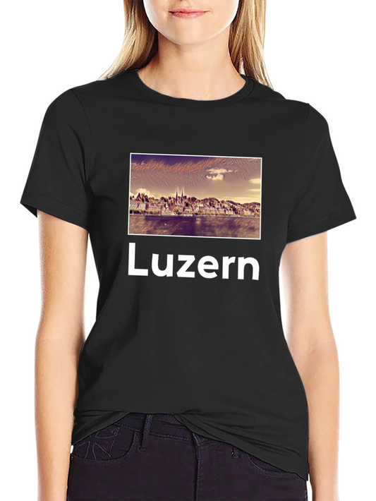 Luzern Graphic Tee - Stylish Travel Souvenir