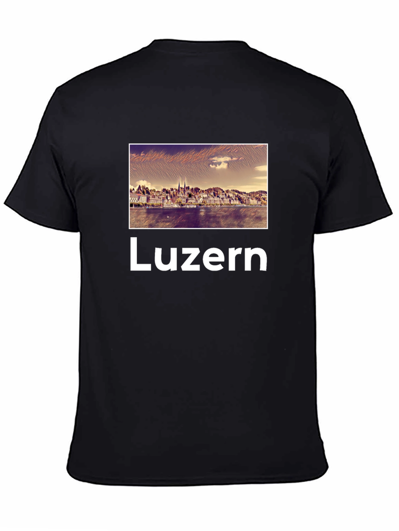 Luzern Graphic Tee - Stylish Travel Souvenir