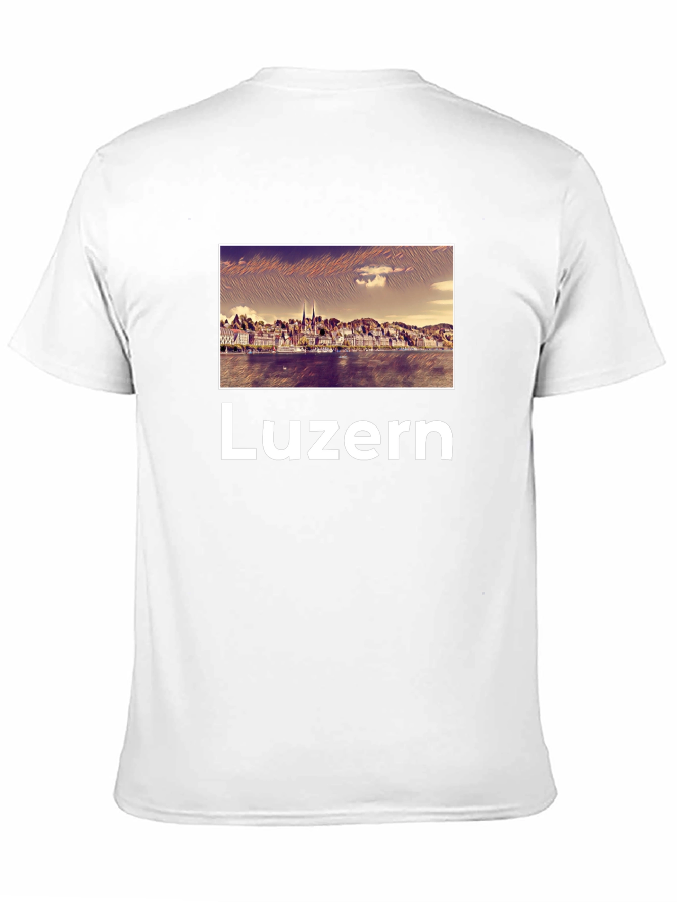 Luzern Graphic Tee - Stylish Travel Souvenir