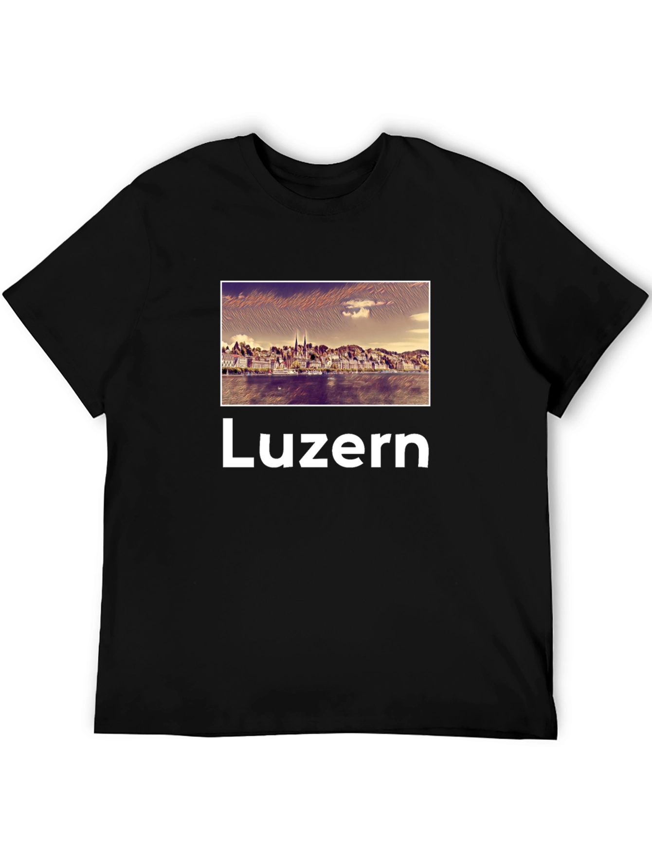 Luzern Graphic Tee - Stylish Travel Souvenir