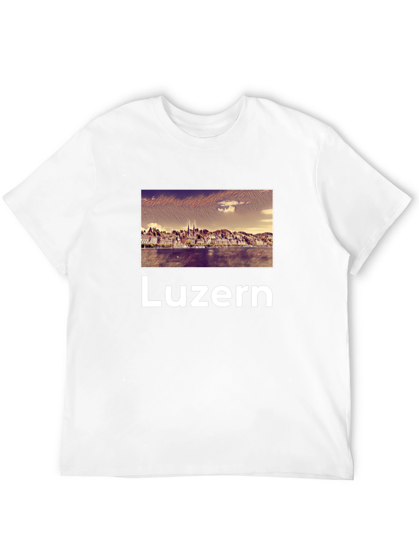 Luzern Graphic Tee - Stylish Travel Souvenir