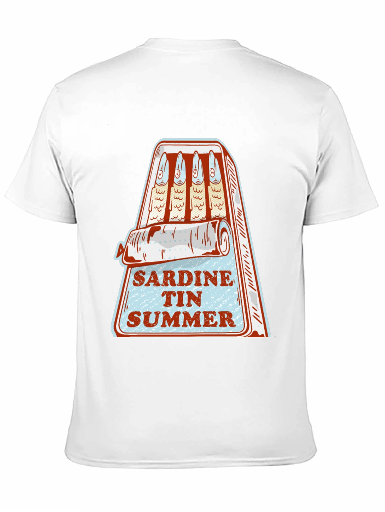 Sardine Tin Summer Graphic T-Shirt
