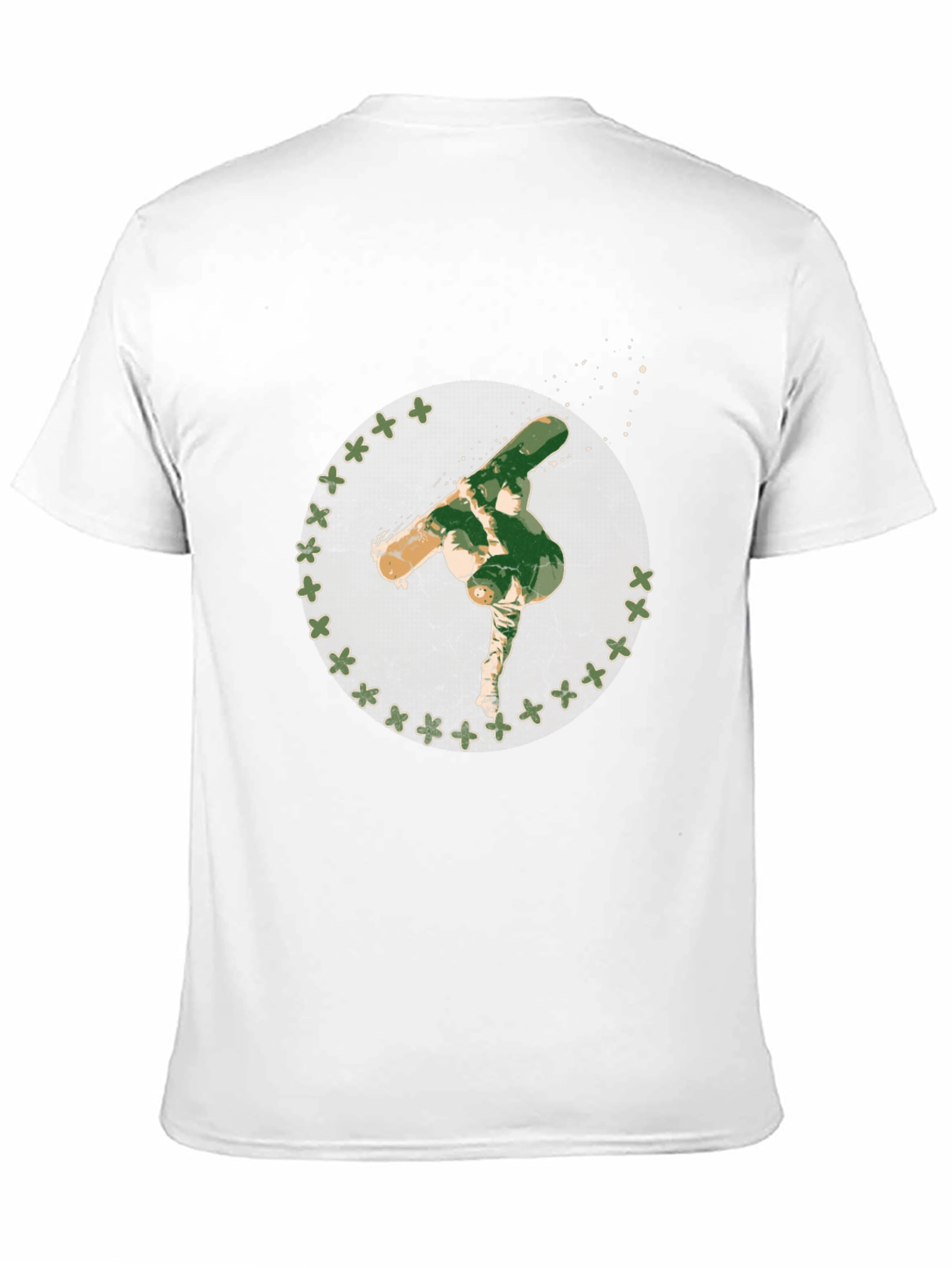 Skateboarding Art T-Shirt - Unique Graphic Tee