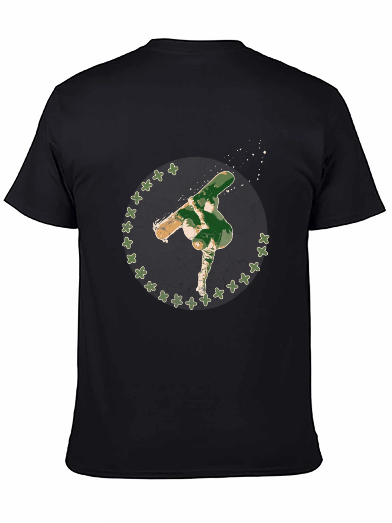 Skateboarding Art T-Shirt - Unique Graphic Tee