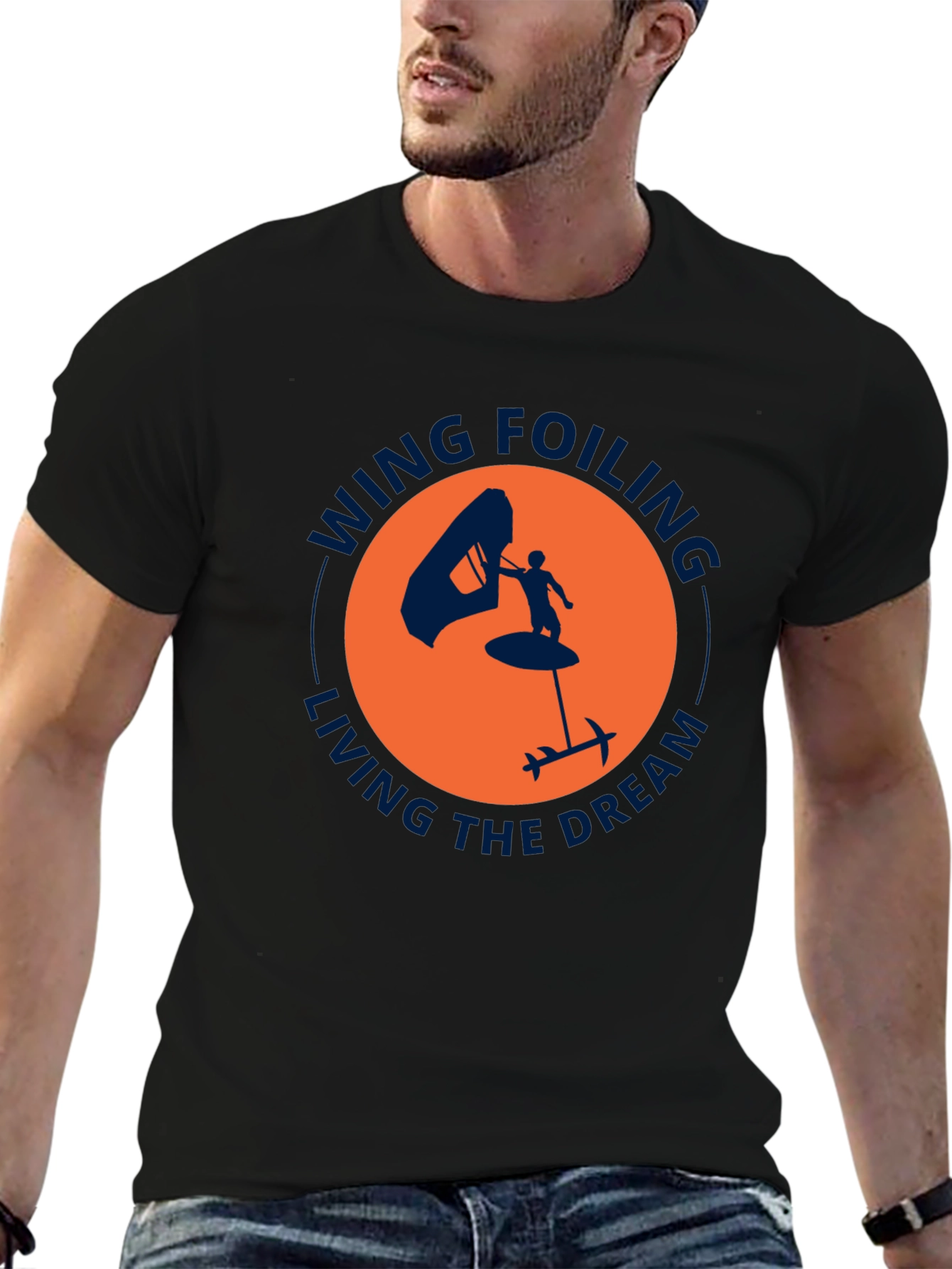 Wing Foiling T-Shirt - Living the Dream Tee