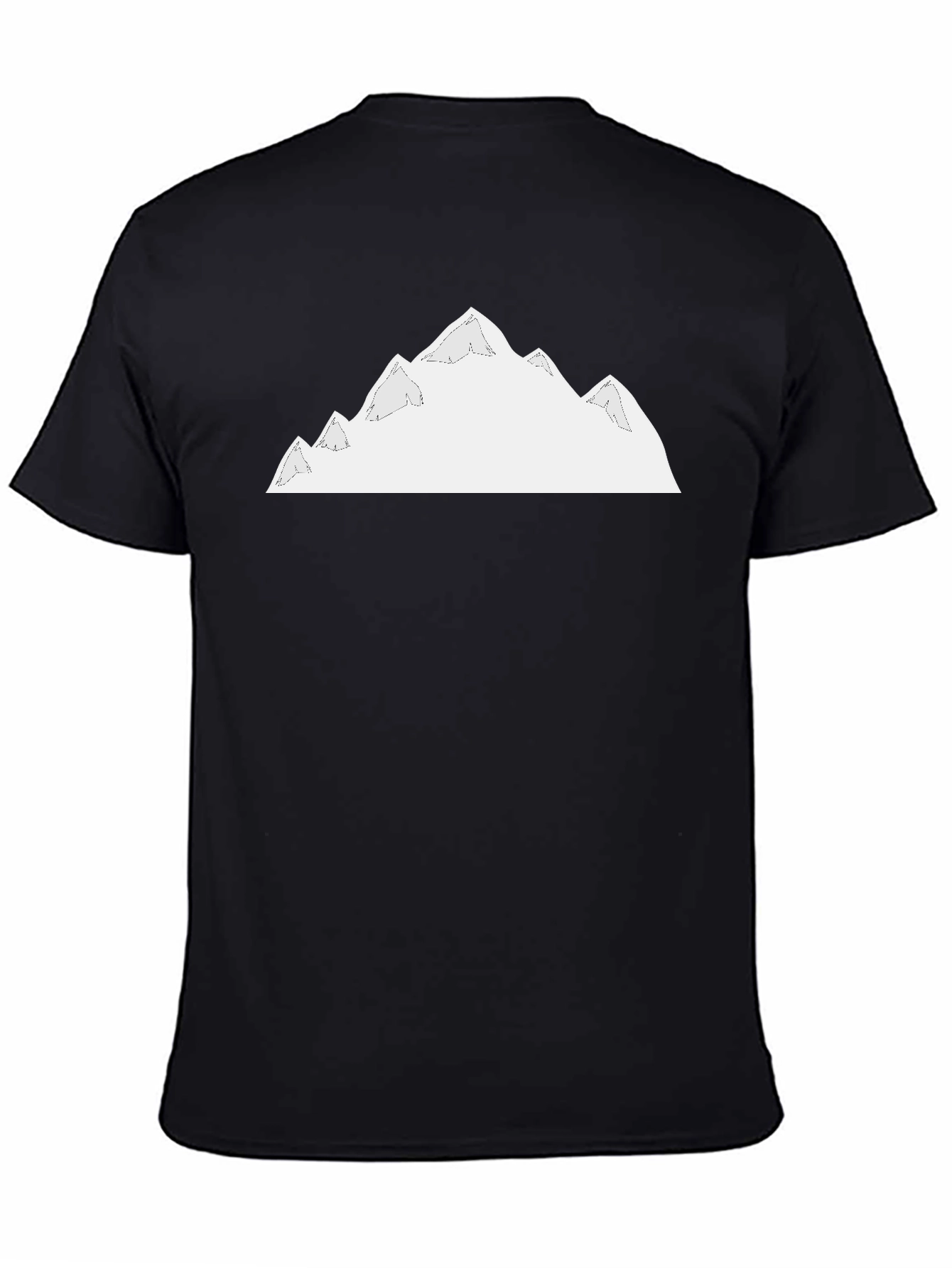 Mountain Graphic Tee - Black