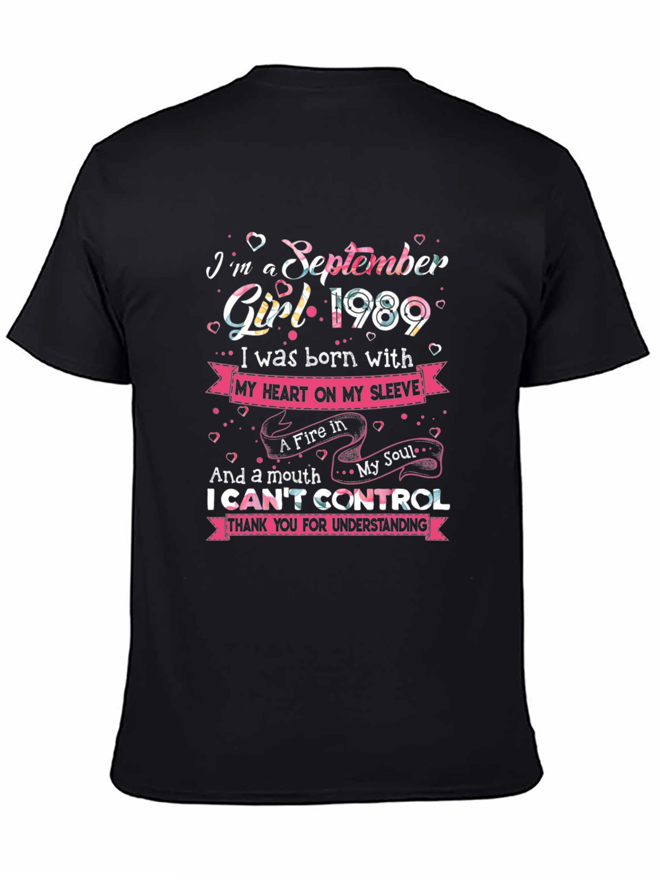 September Girl 1989 Graphic T-Shirt