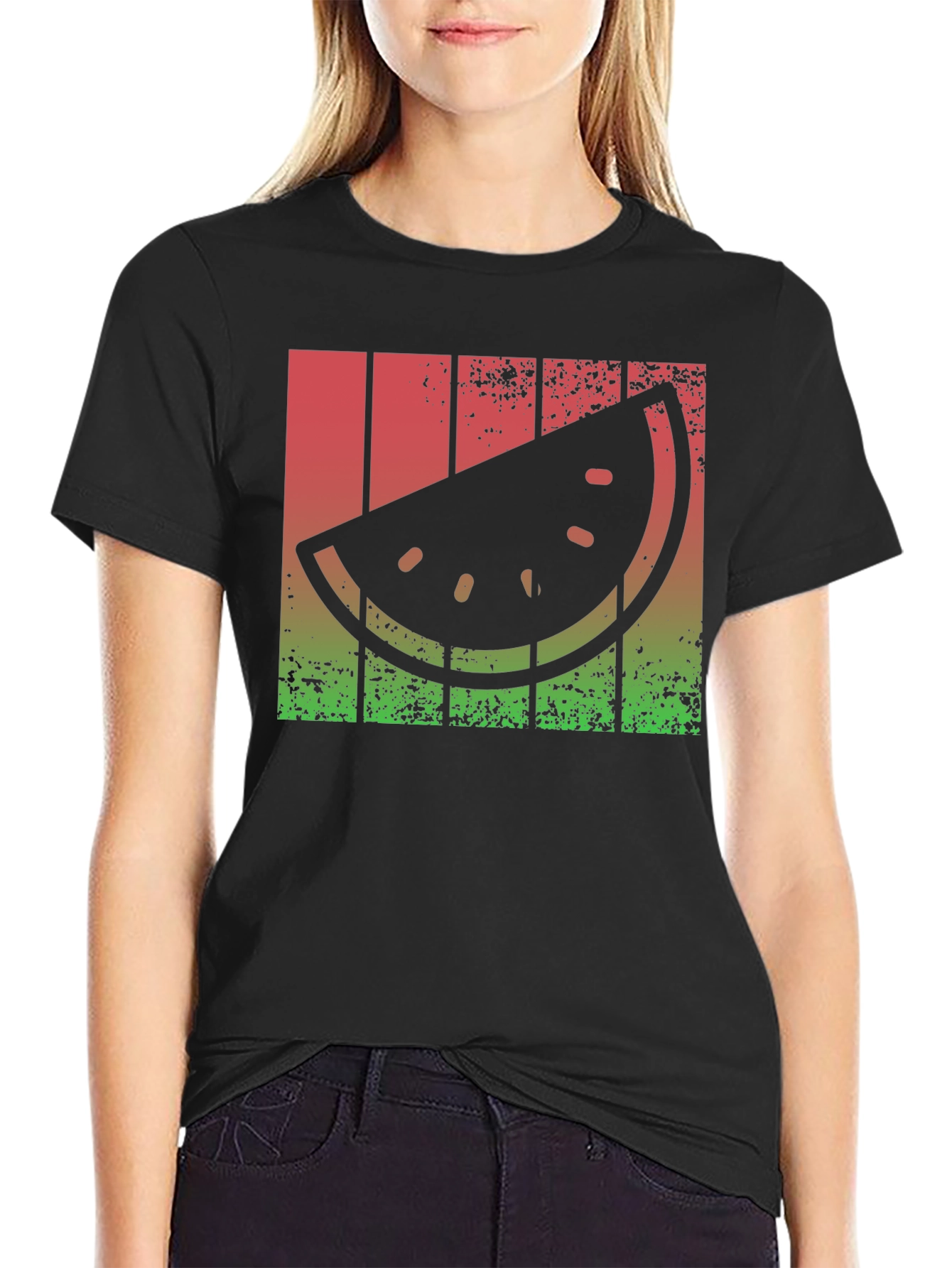 Watermelon Graphic Tee - Retro Summer Vibes