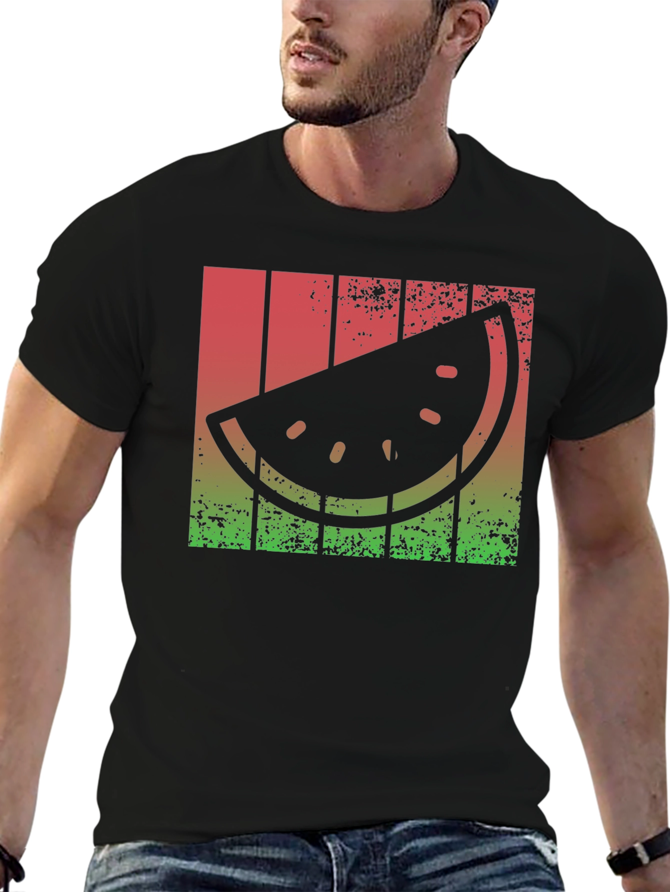 Watermelon Graphic Tee - Retro Summer Vibes