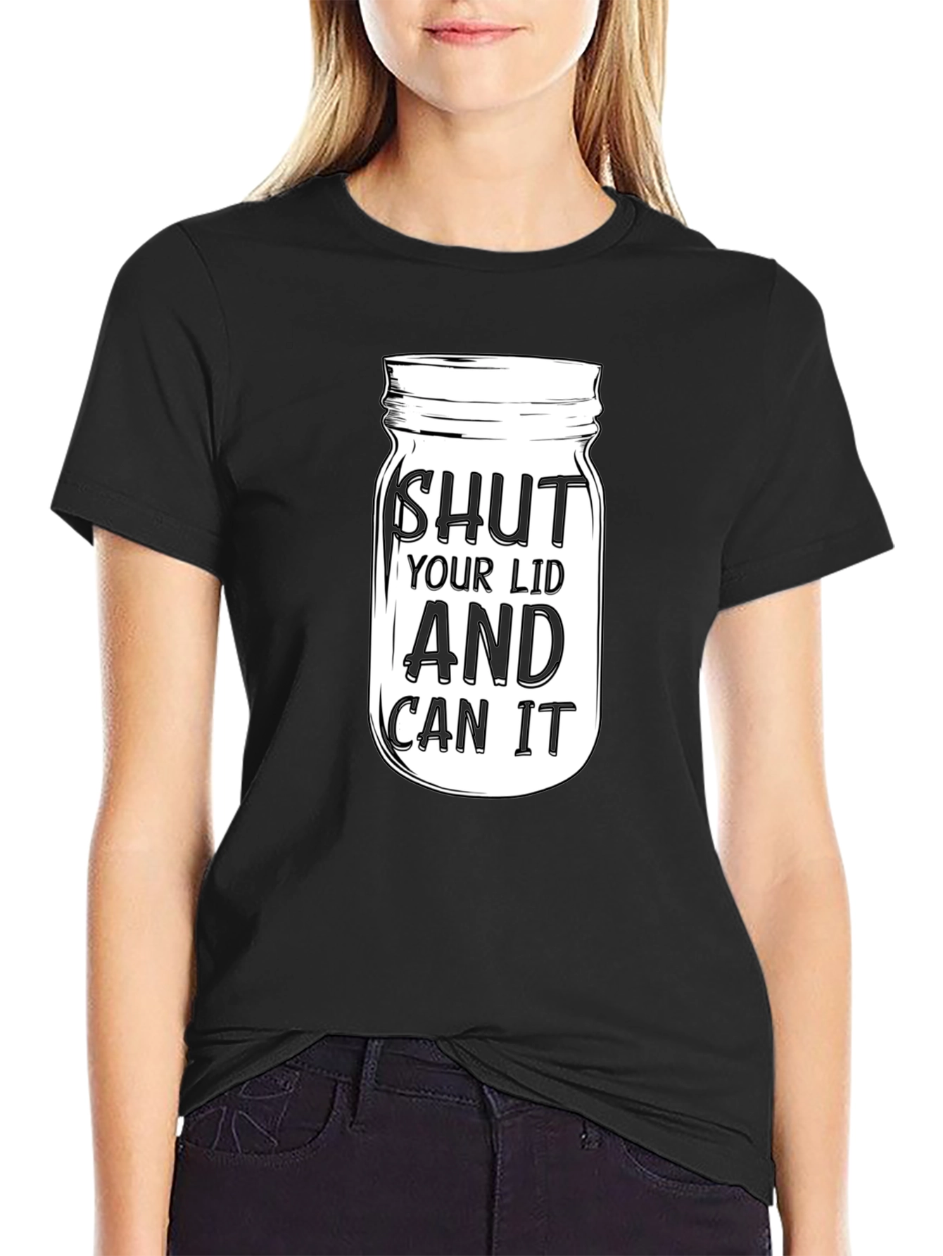 Shut Your Lid And Can It Graphic T-Shirt