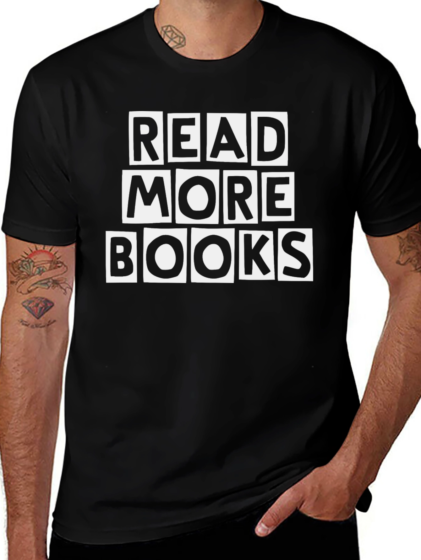 Read More Books T-Shirt - Black