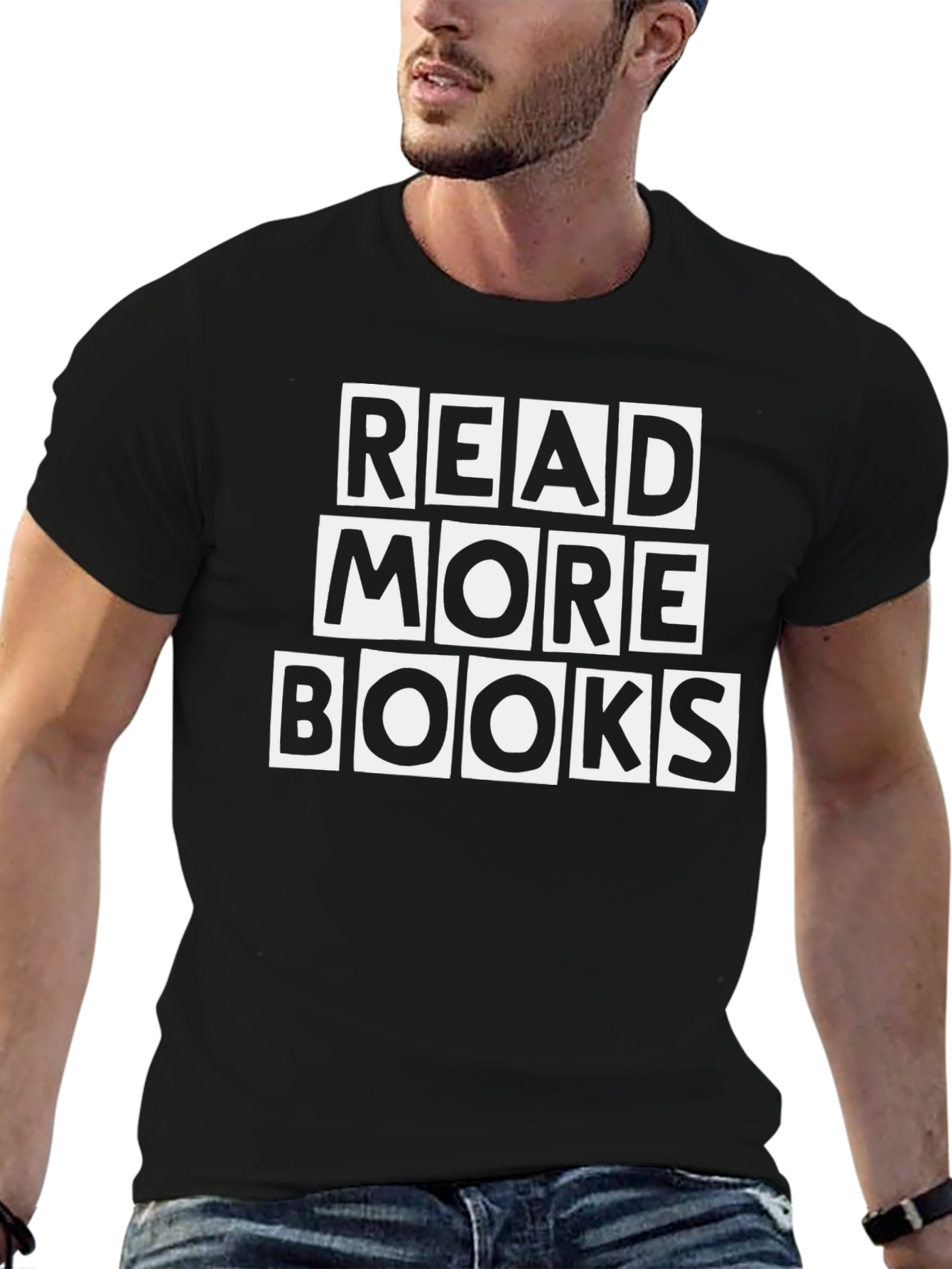 Read More Books T-Shirt - Black