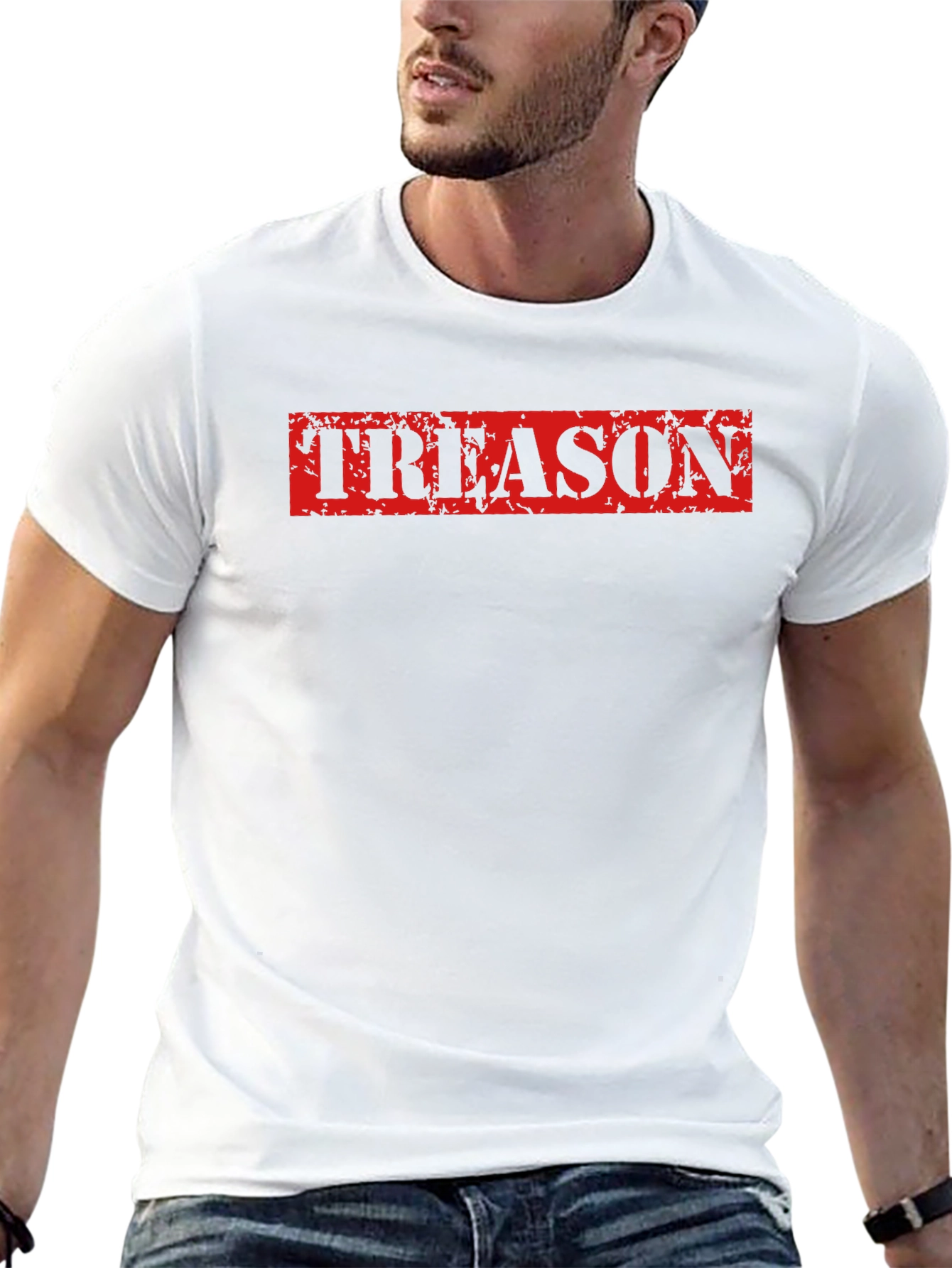 Treason Graphic T-Shirt - Bold Statement Tee