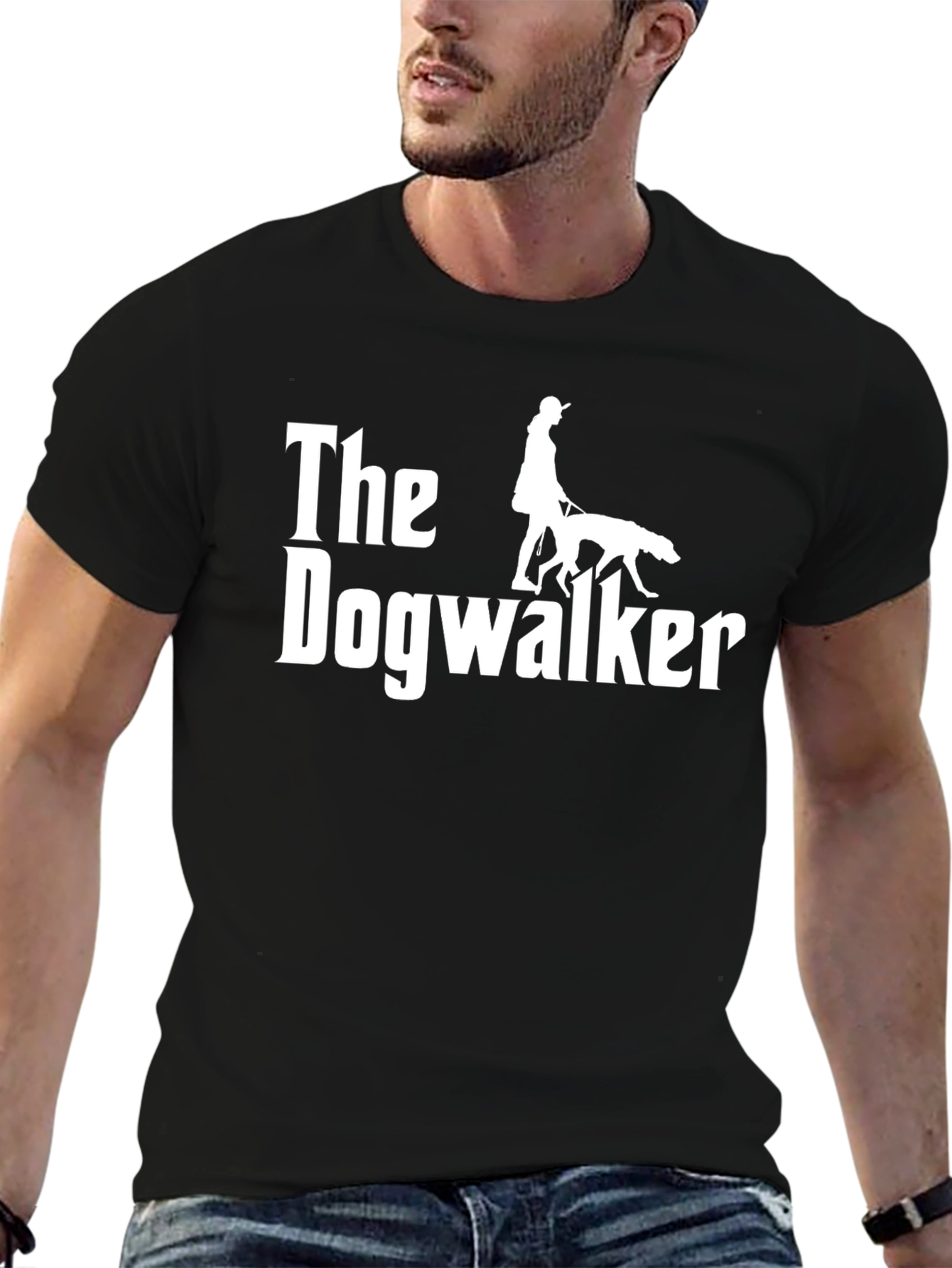 The Dogwalker T-Shirt - Funny Pet Lover Tee