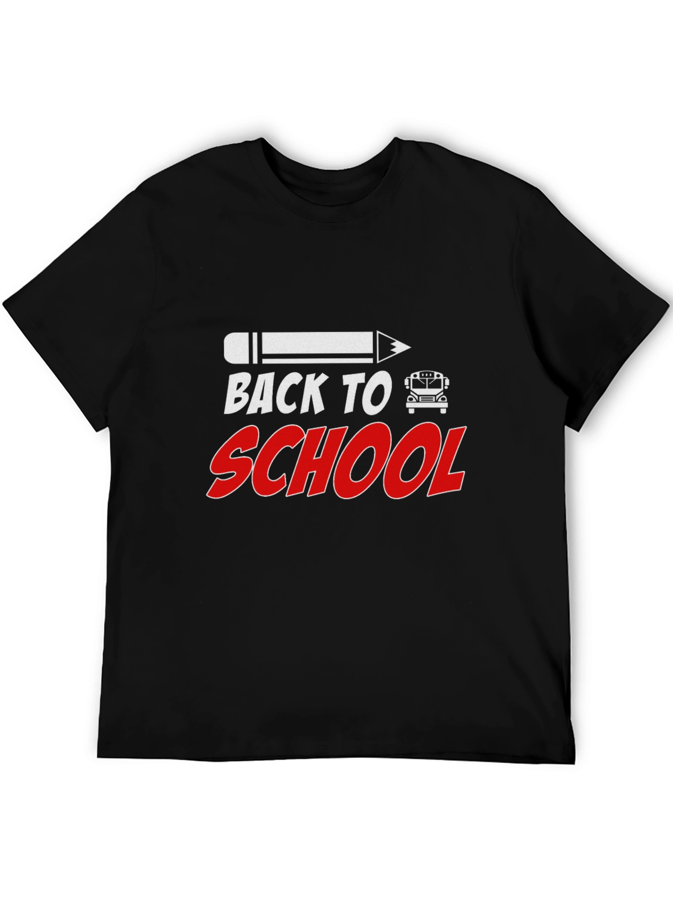 Back to School Graphic Tee - Black