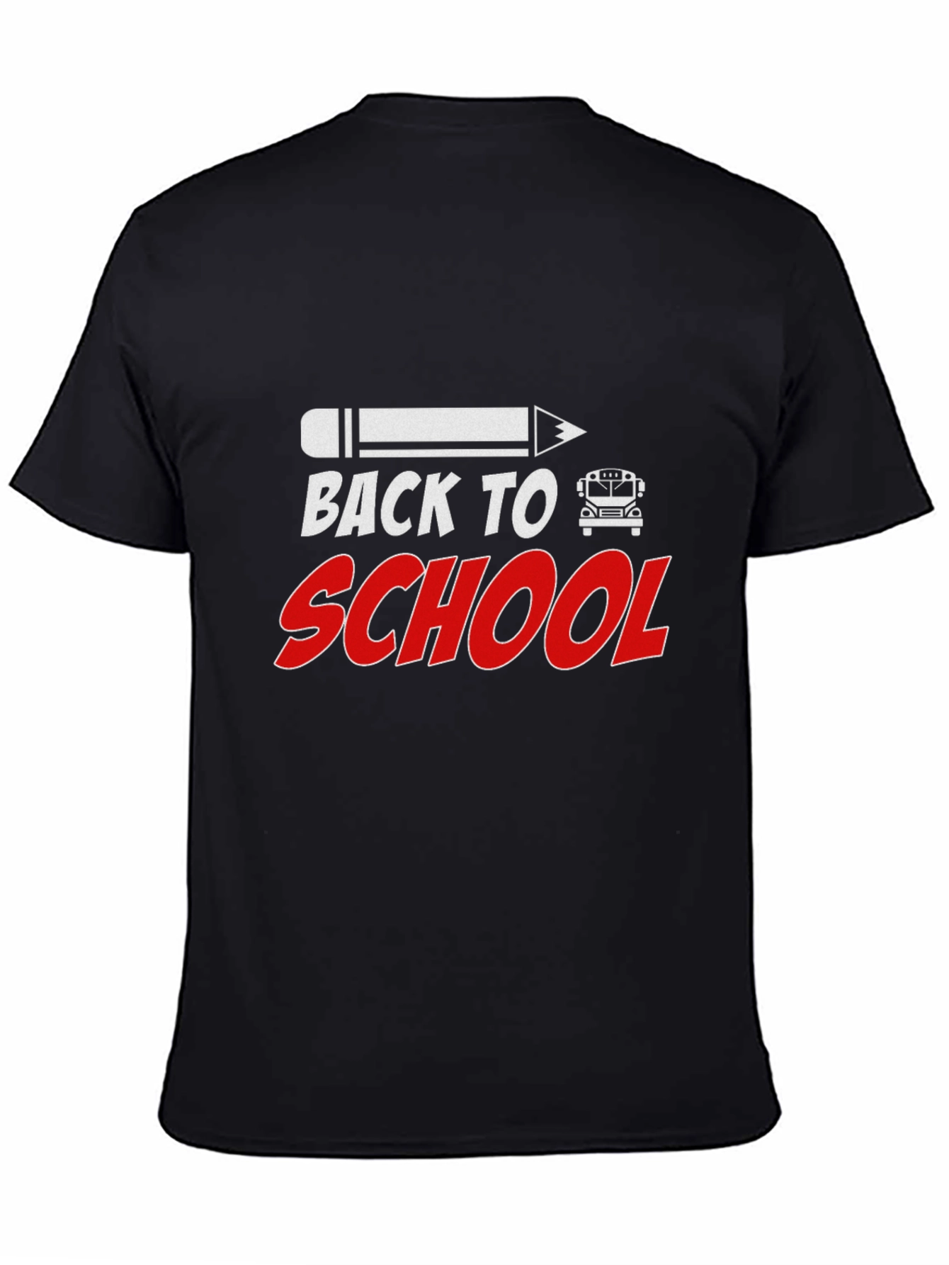 Back to School Graphic Tee - Black