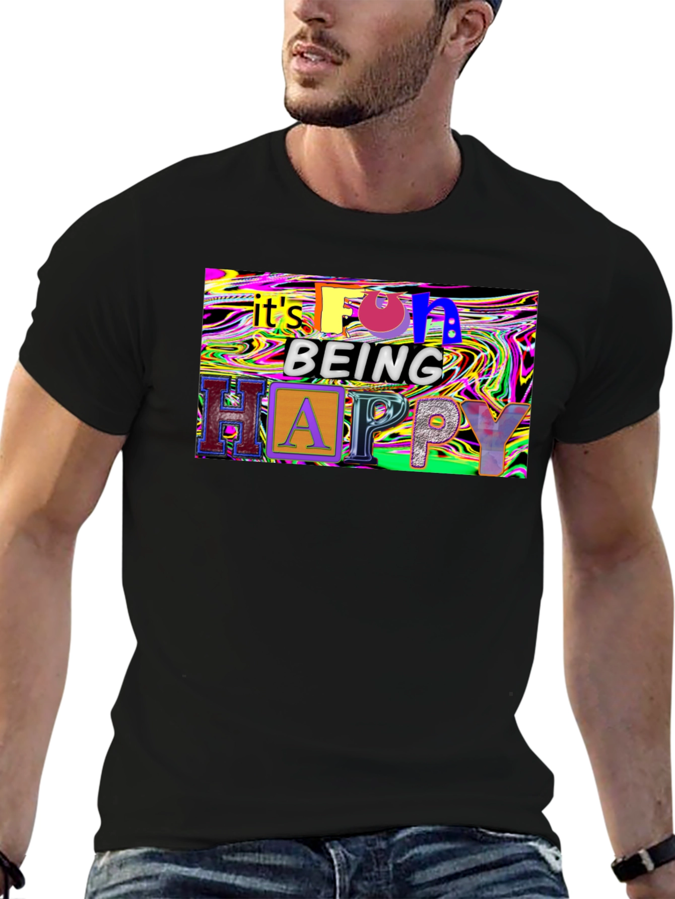 Fun Being Happy Graphic Tee