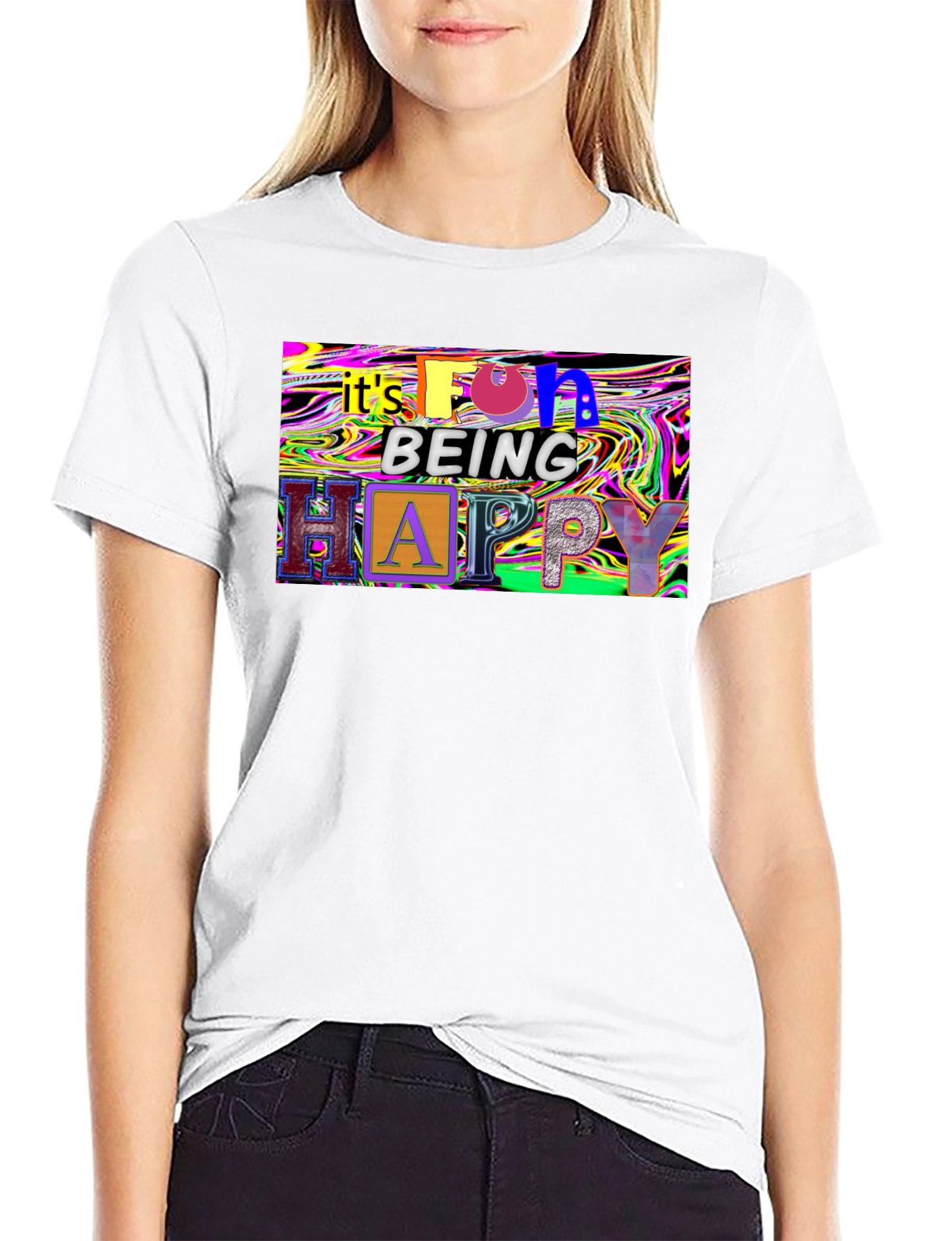 Fun Being Happy Graphic Tee