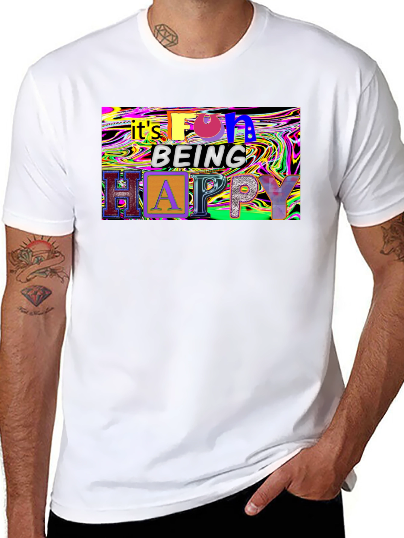 Fun Being Happy Graphic Tee