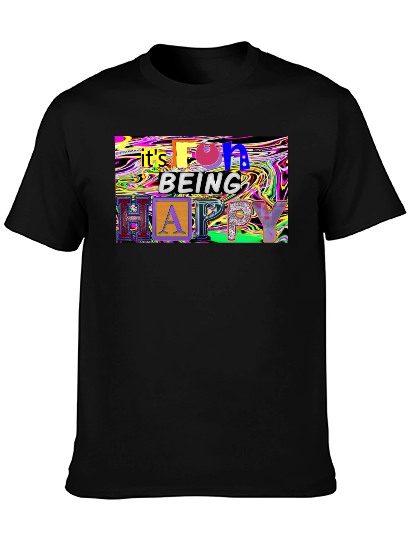 Fun Being Happy Graphic Tee