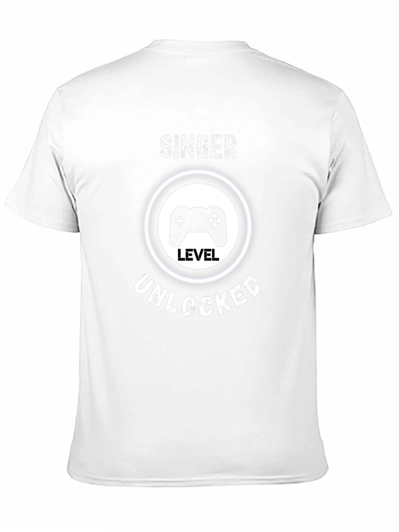 Singer Level Unlocked Black T-Shirt