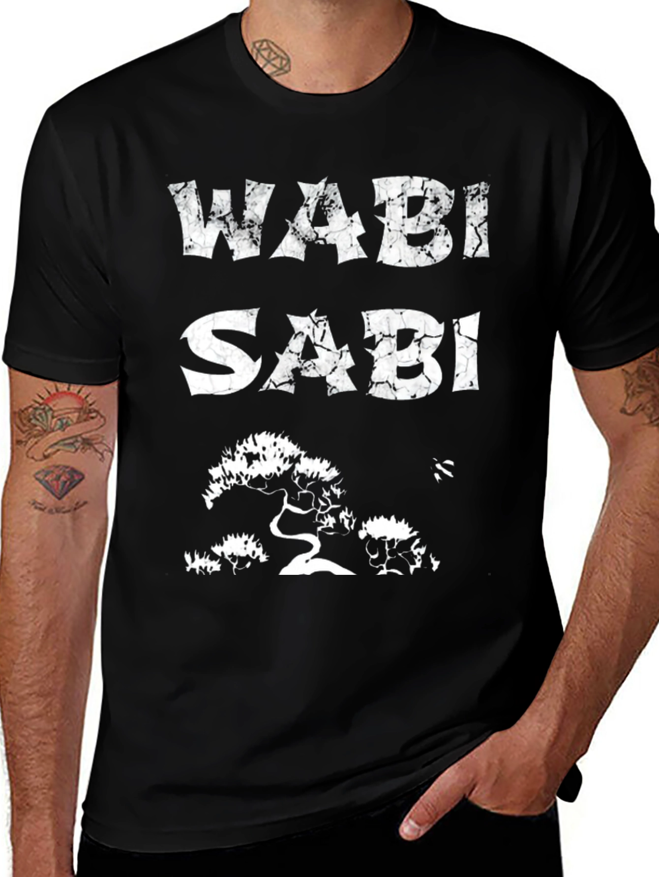 Wabi Sabi Graphic Tee - Zen Style Shirt