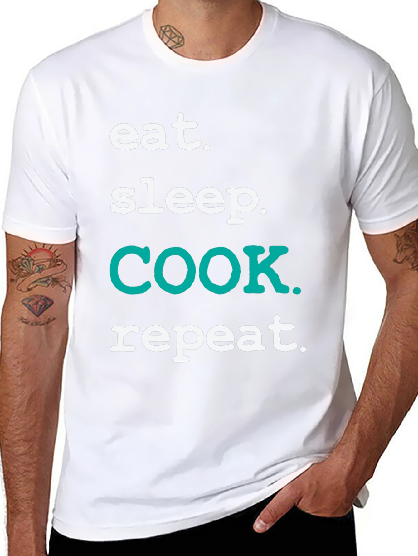 Eat Sleep Cook Repeat T-Shirt