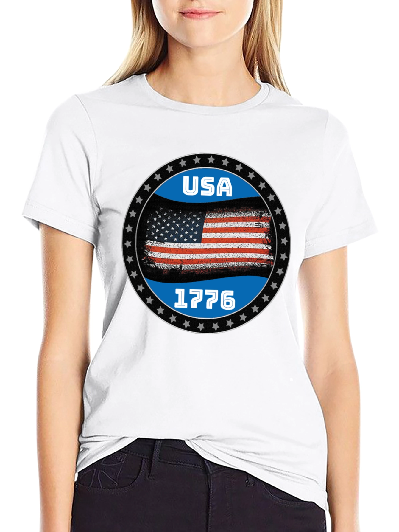 USA 1776 Patriotic T-Shirt