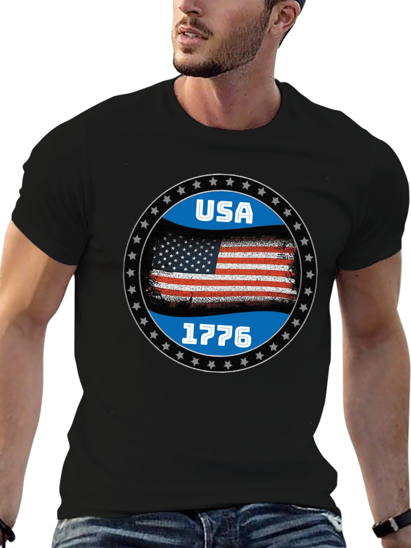 USA 1776 Patriotic T-Shirt