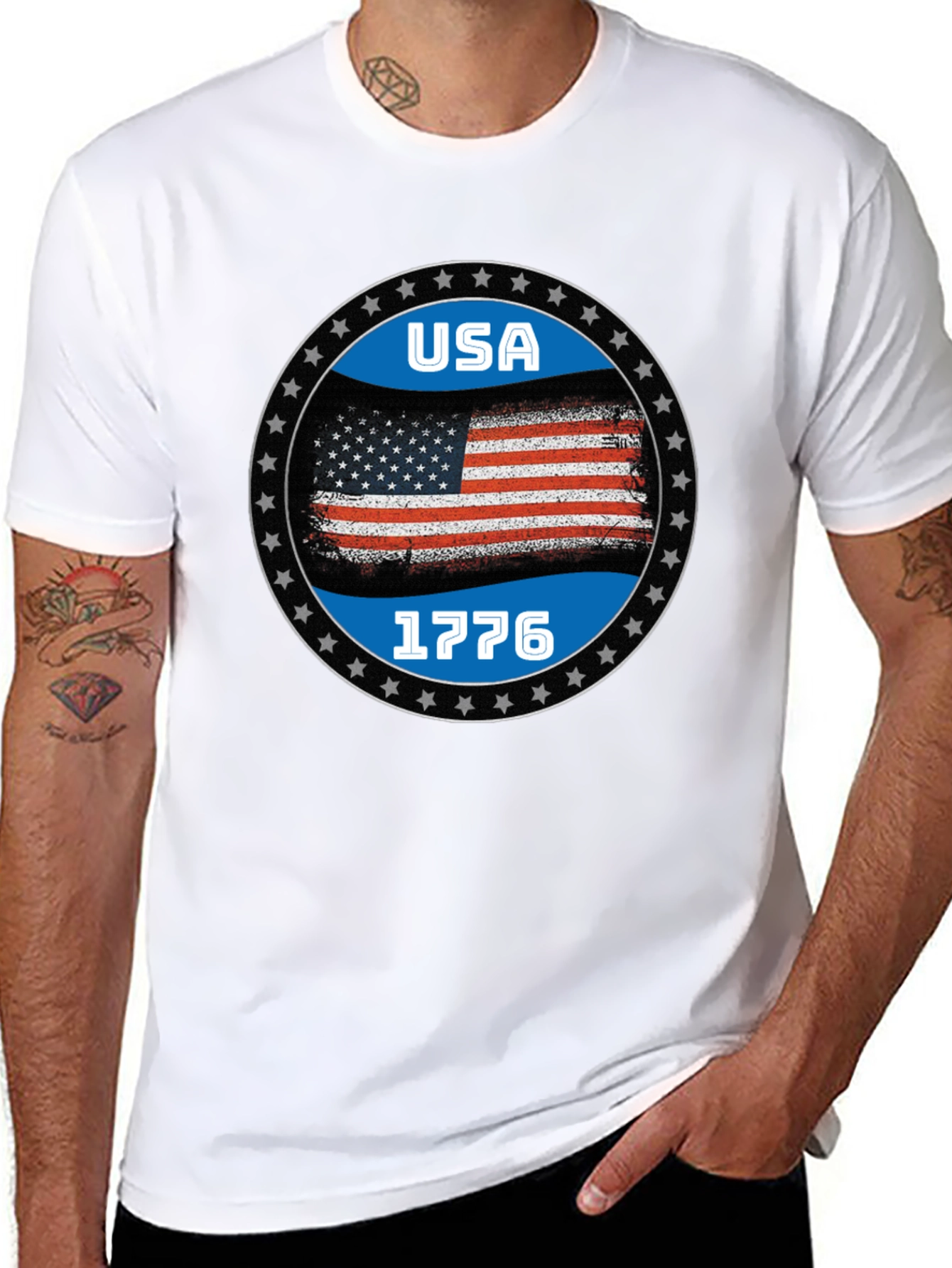 USA 1776 Patriotic T-Shirt