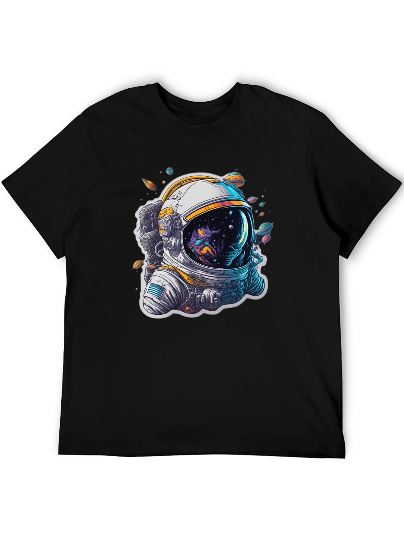 Astronaut Space T-Shirt - Cosmic Design