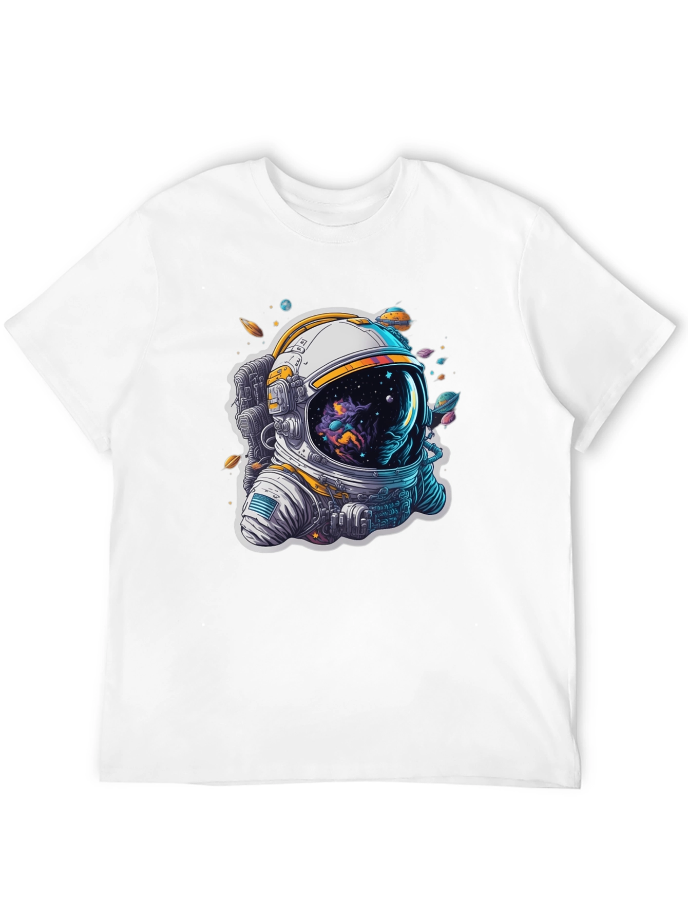 Astronaut Space T-Shirt - Cosmic Design