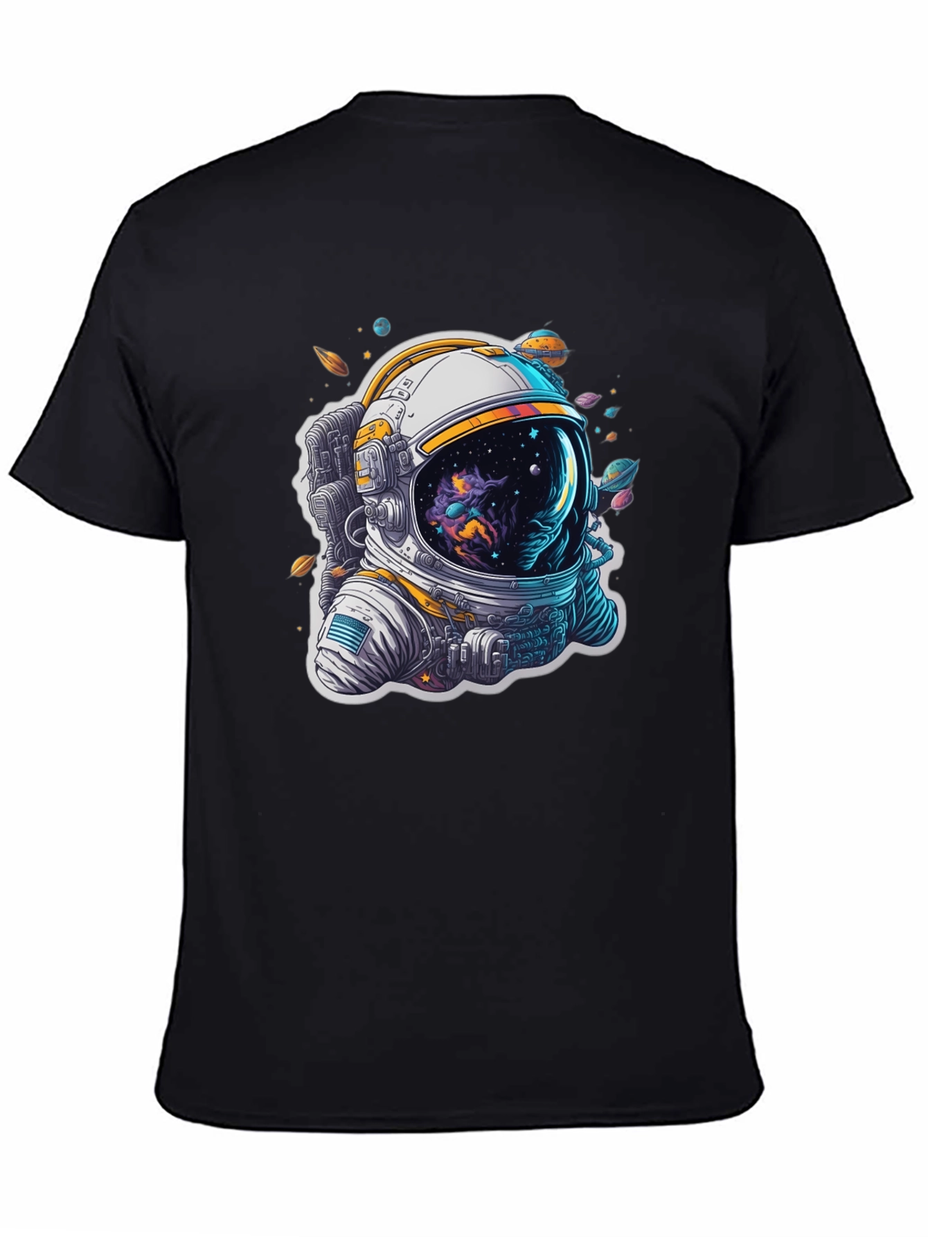 Astronaut Space T-Shirt - Cosmic Design