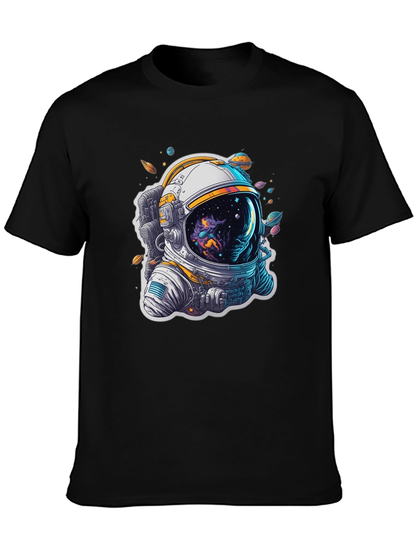 Astronaut Space T-Shirt - Cosmic Design