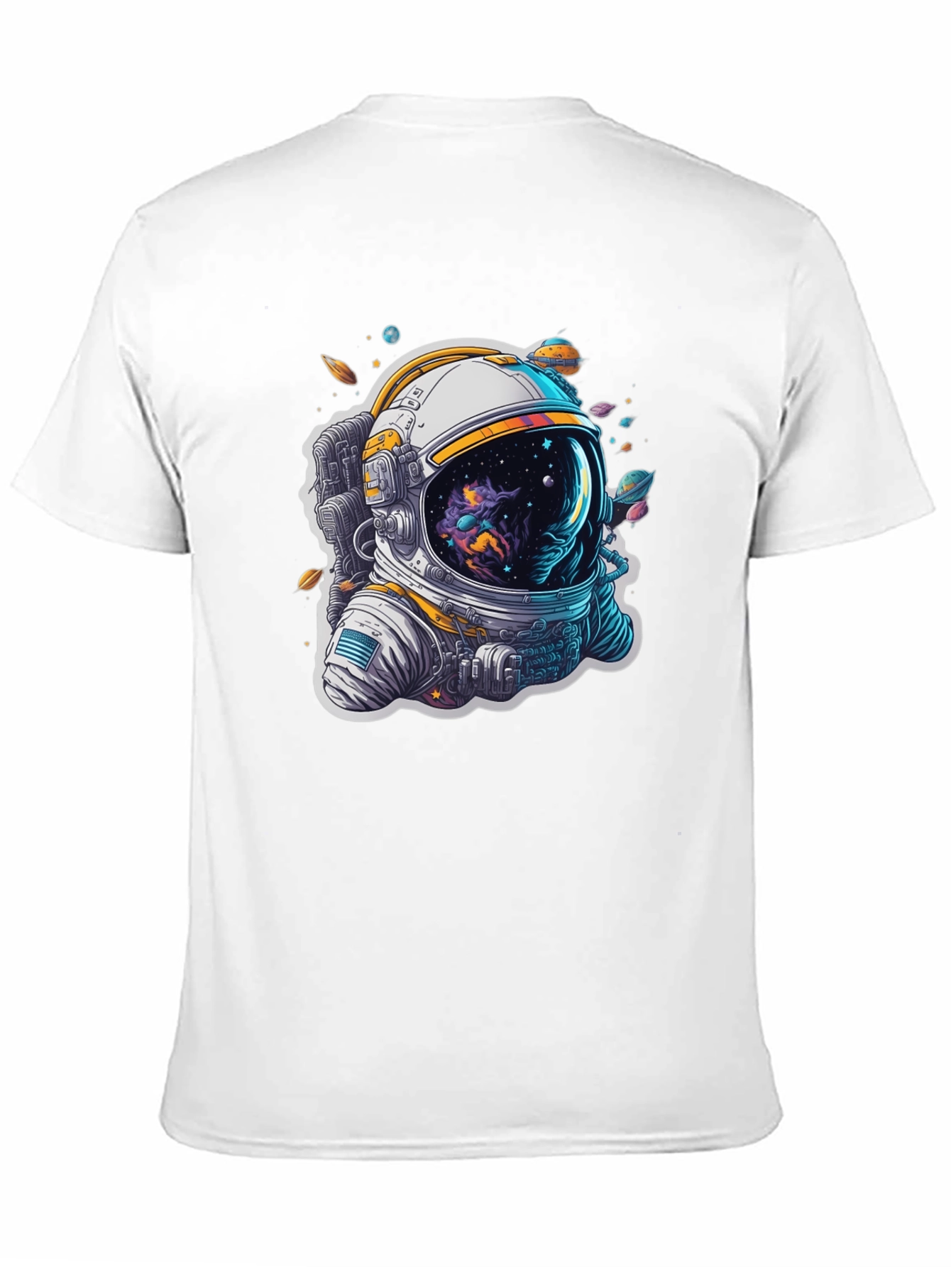 Astronaut Space T-Shirt - Cosmic Design