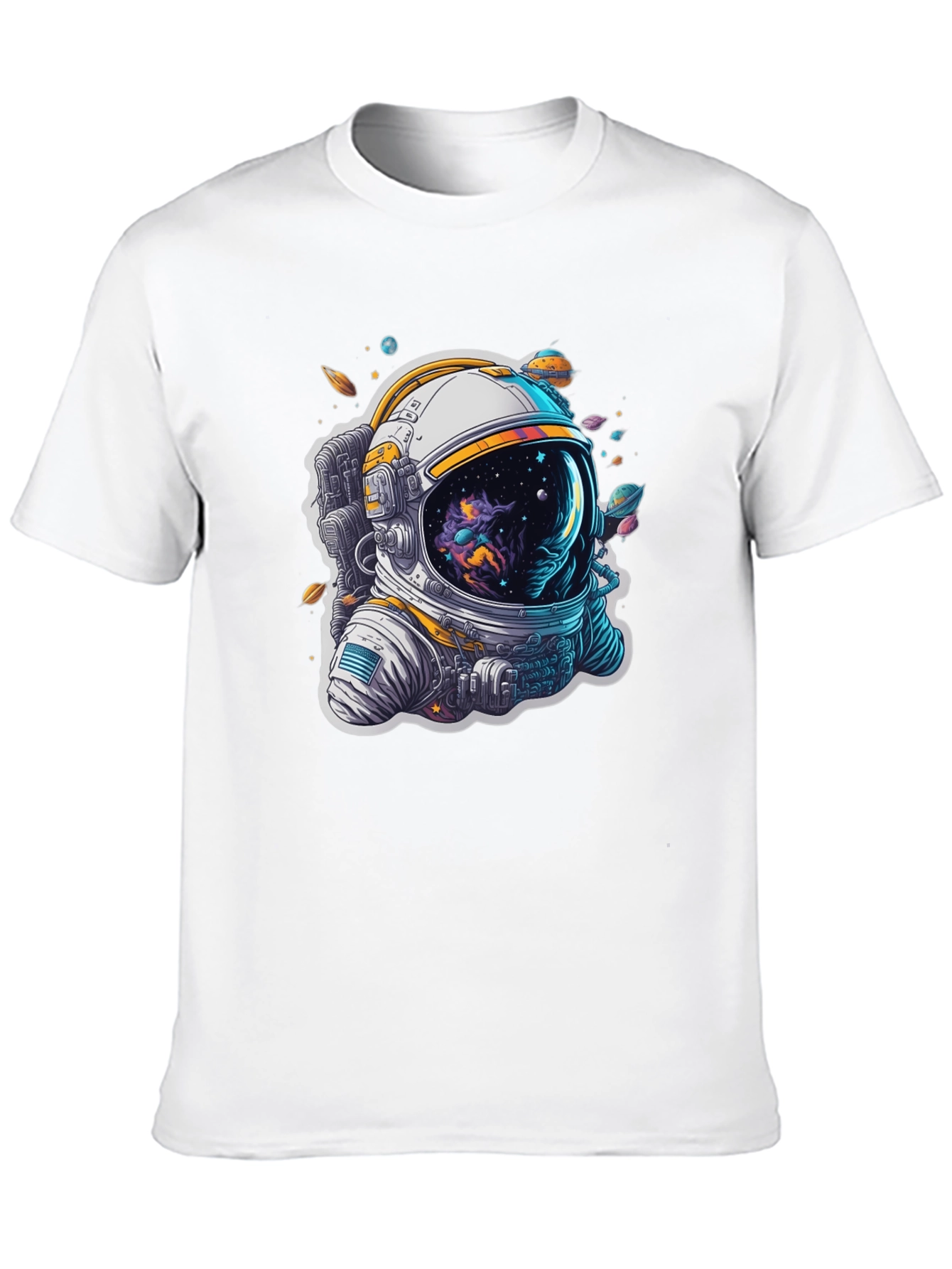 Astronaut Space T-Shirt - Cosmic Design