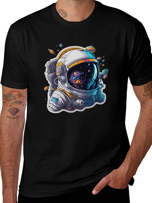 Astronaut Space T-Shirt - Cosmic Design
