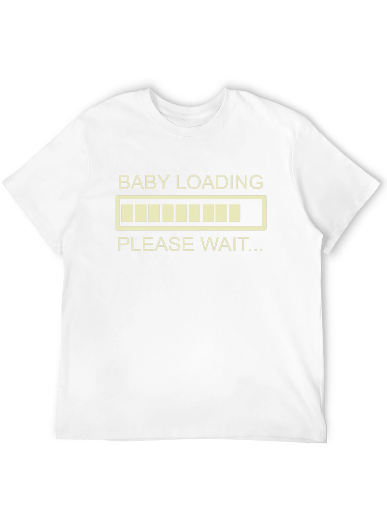 Baby Loading Please Wait T-Shirt Expecting Parents Tee
