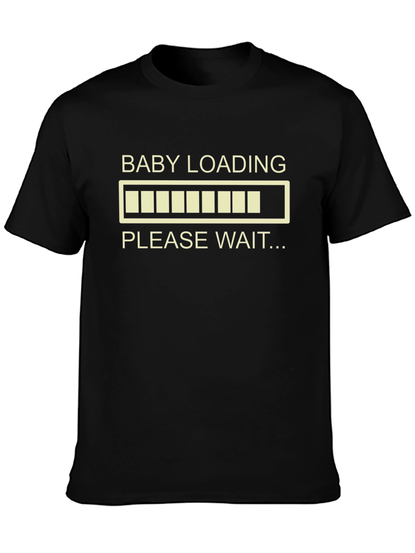 Baby Loading Please Wait T-Shirt Expecting Parents Tee