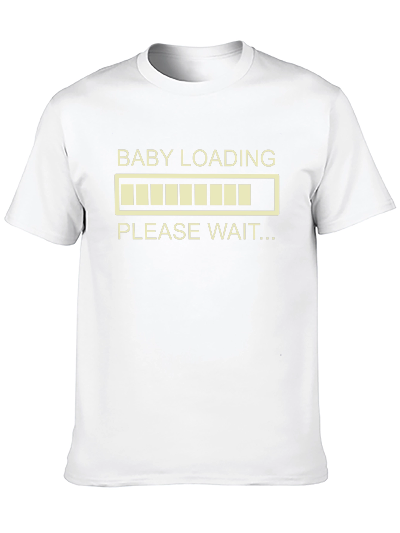 Baby Loading Please Wait T-Shirt Expecting Parents Tee