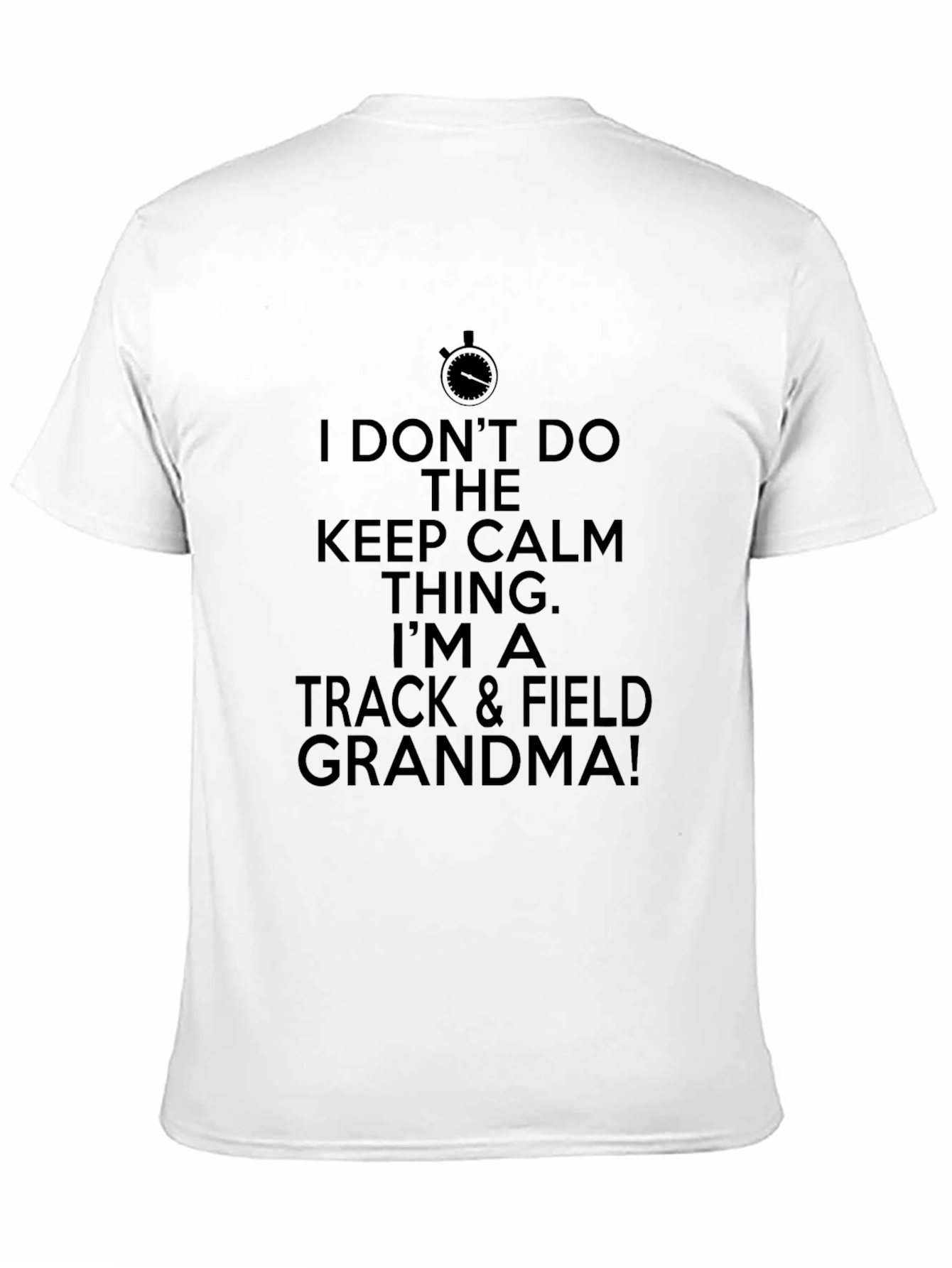 Track & Field Grandma Graphic T-Shirt
