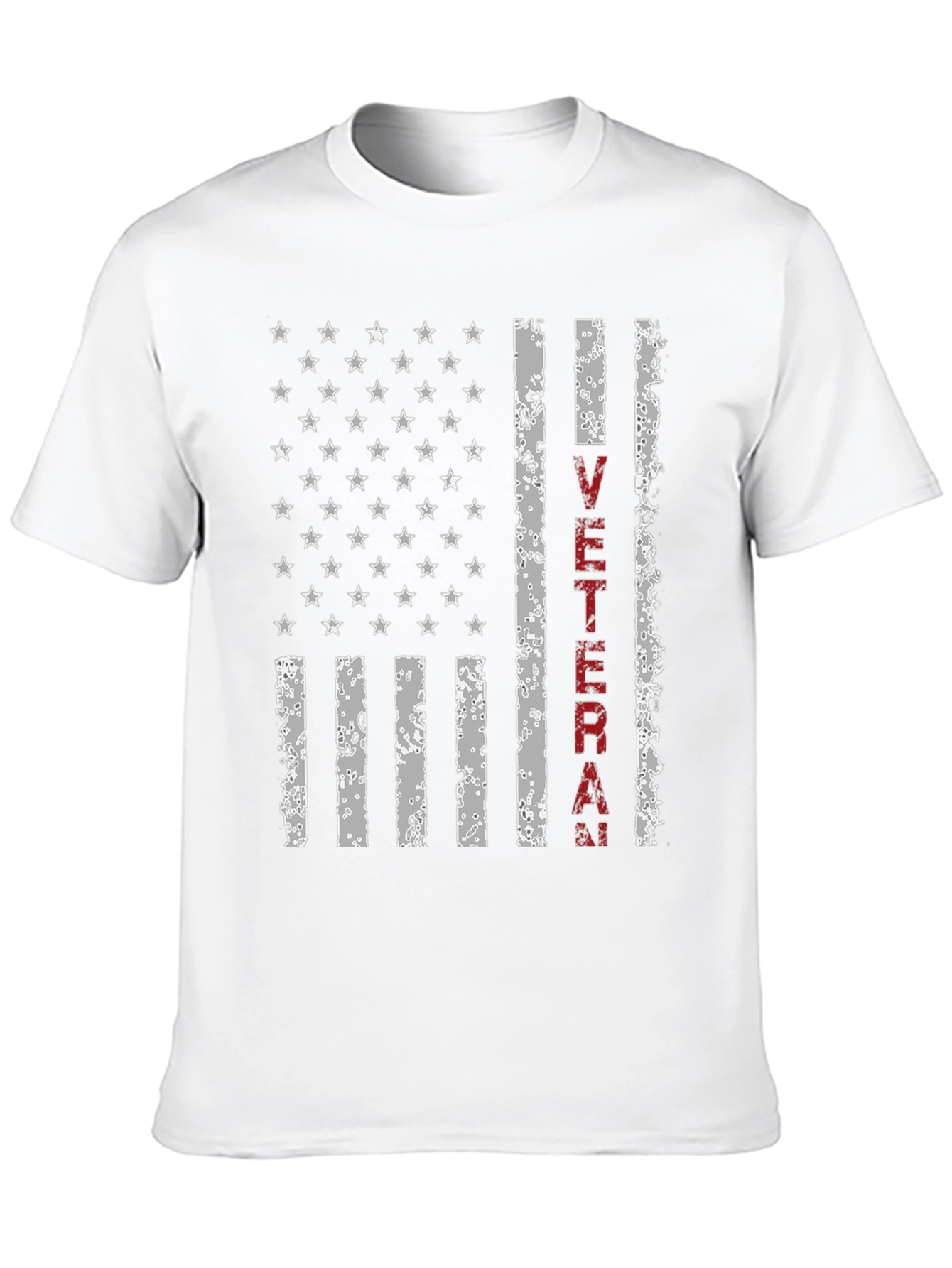 Veteran American Flag Graphic T-Shirt