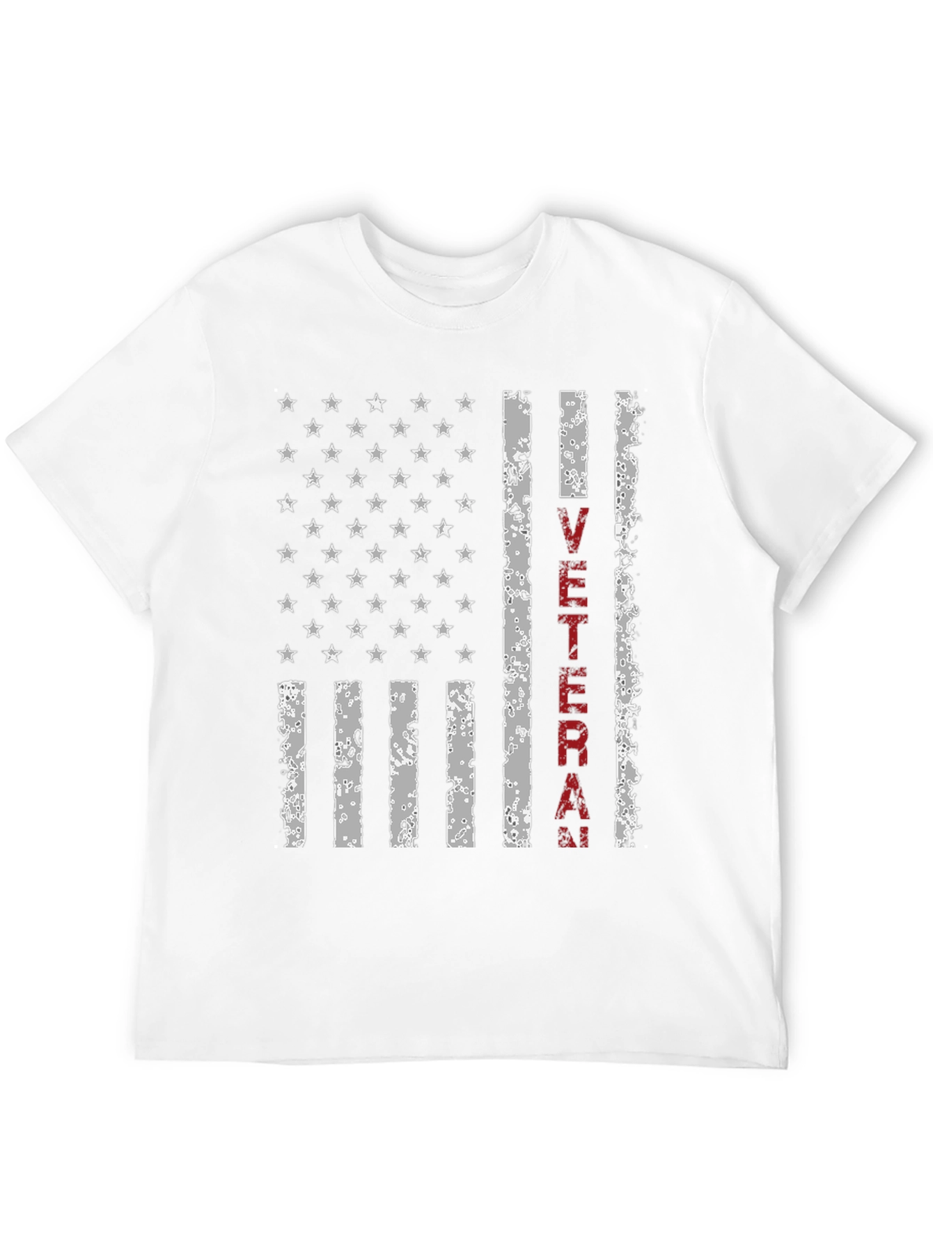 Veteran American Flag Graphic T-Shirt