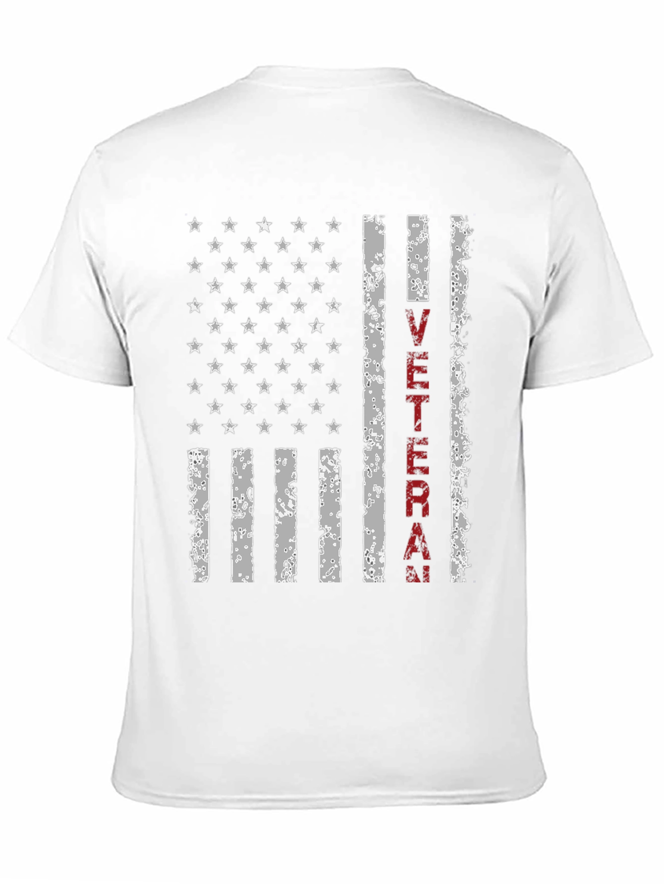 Veteran American Flag Graphic T-Shirt