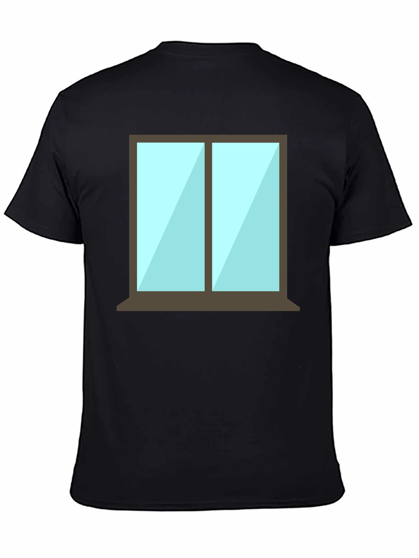 Window Graphic Tee - Minimalist Design