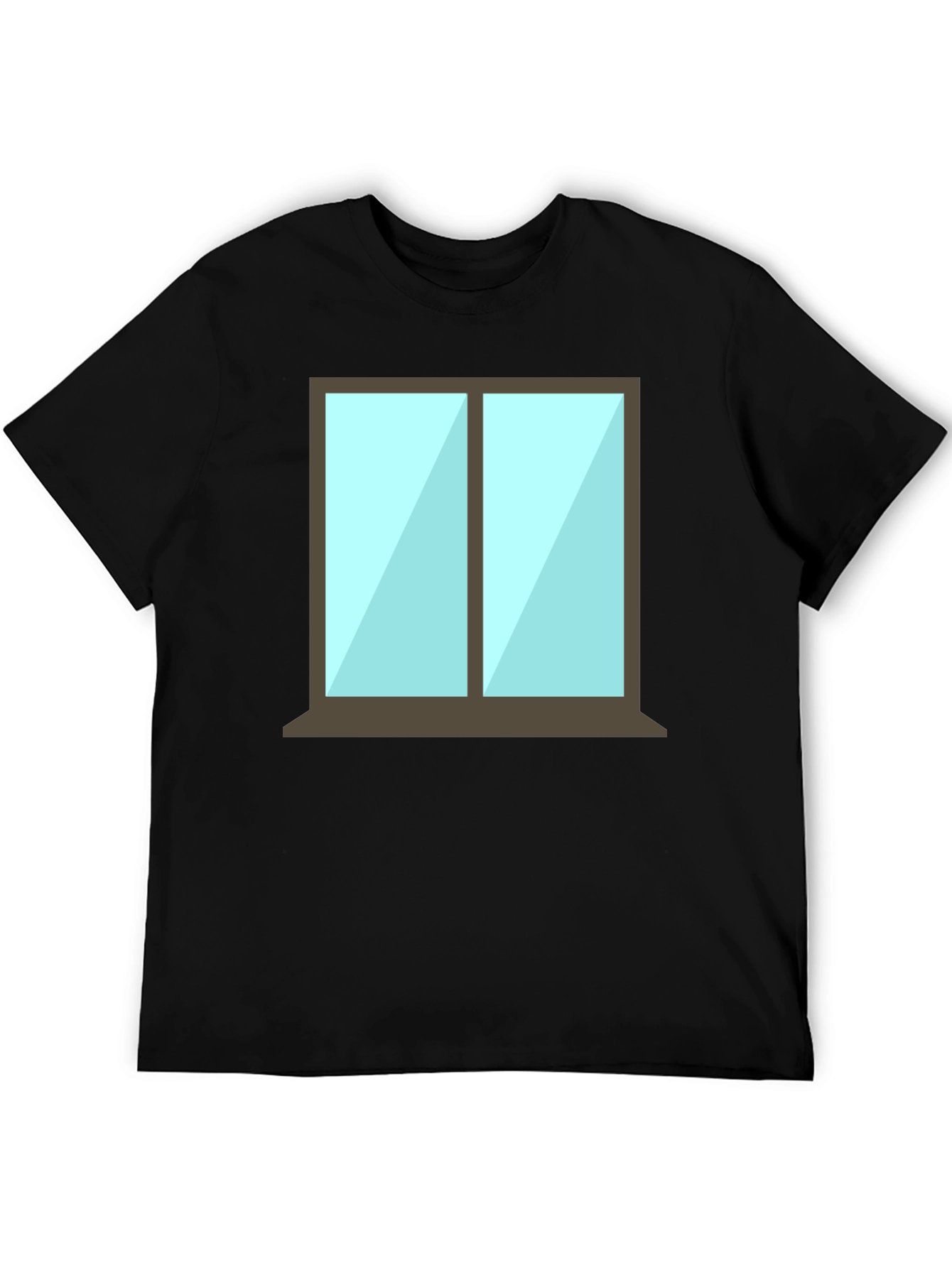 Window Graphic Tee - Minimalist Design