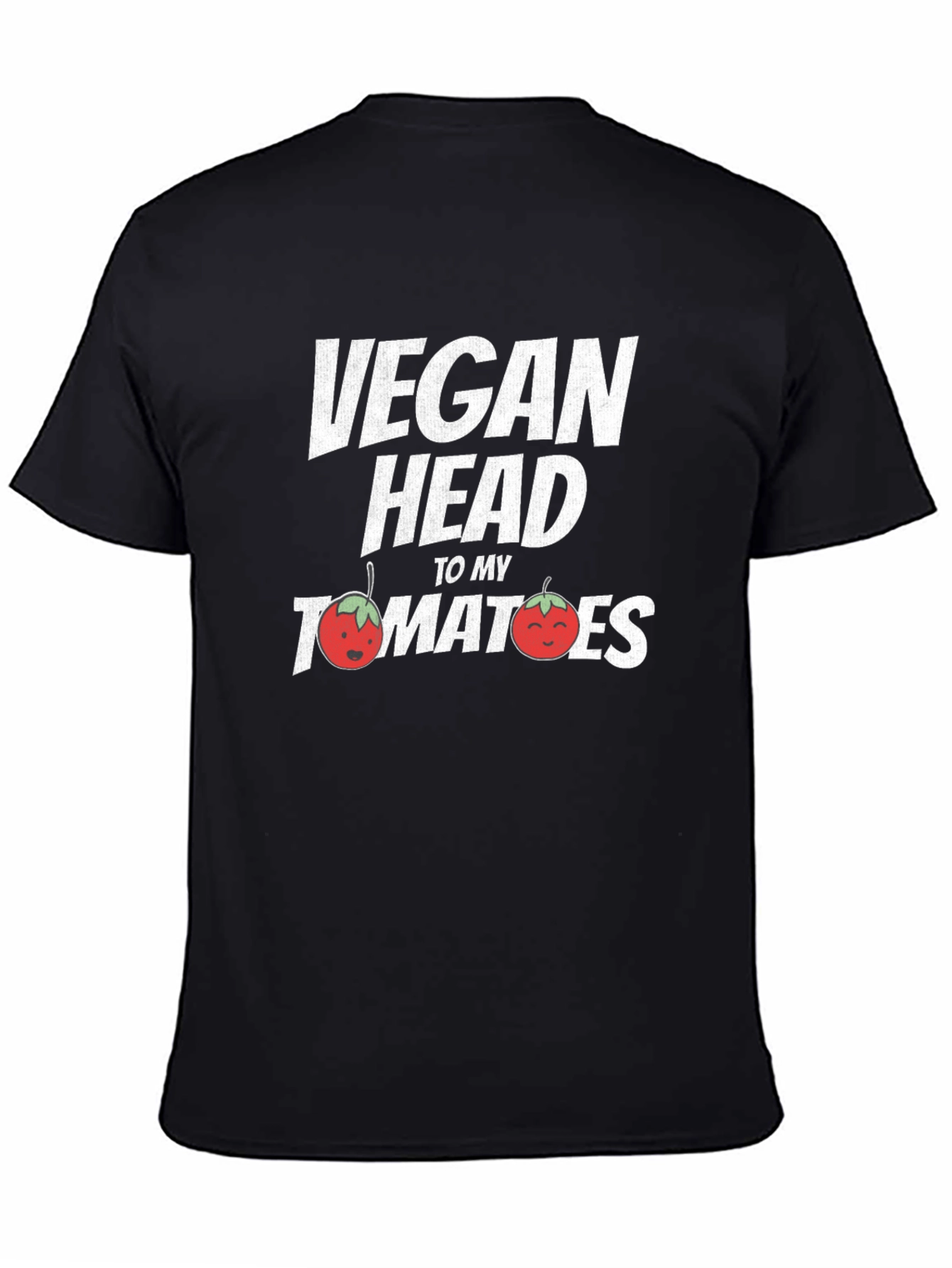 Vegan Head Tomatoes Graphic Tee