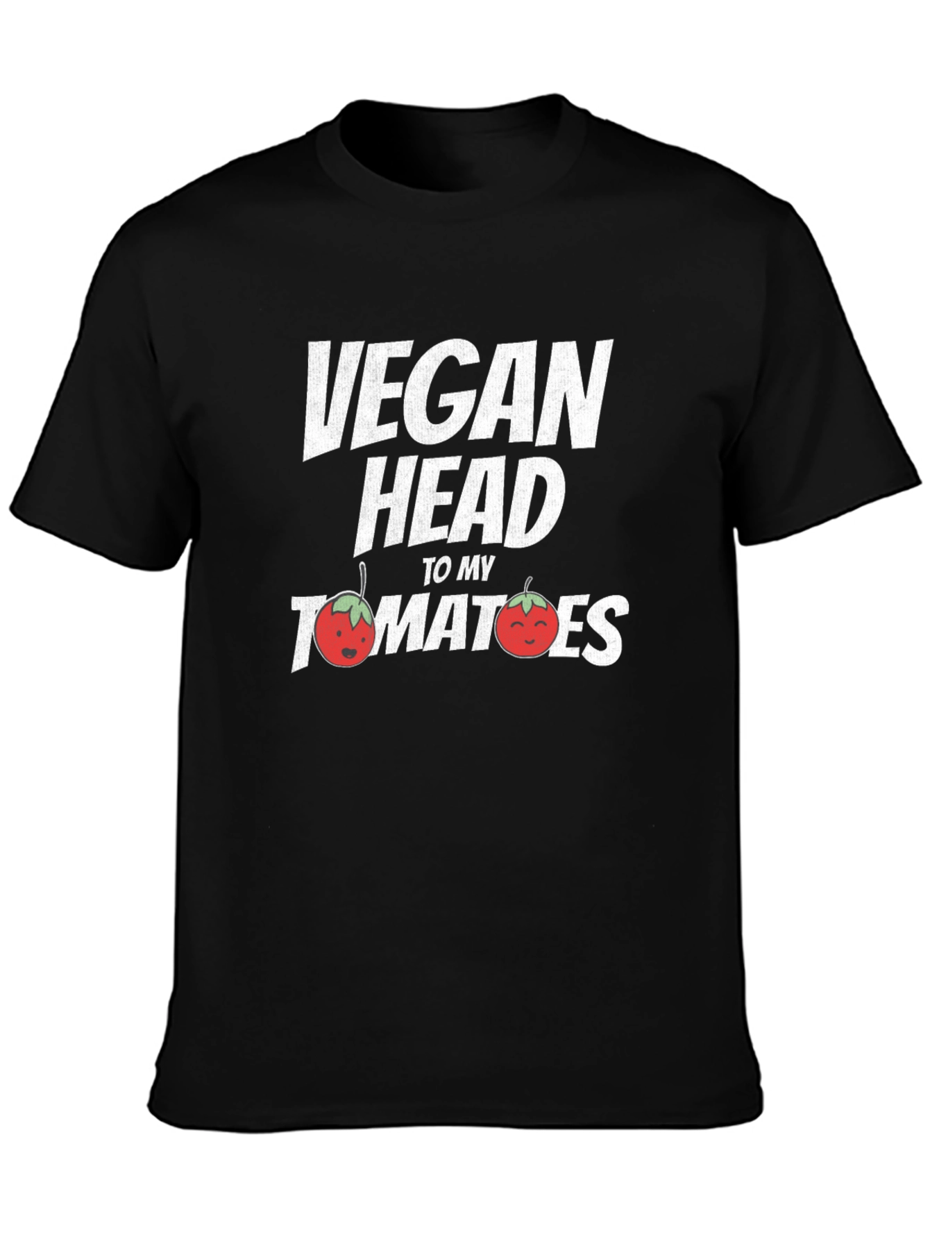 Vegan Head Tomatoes Graphic Tee