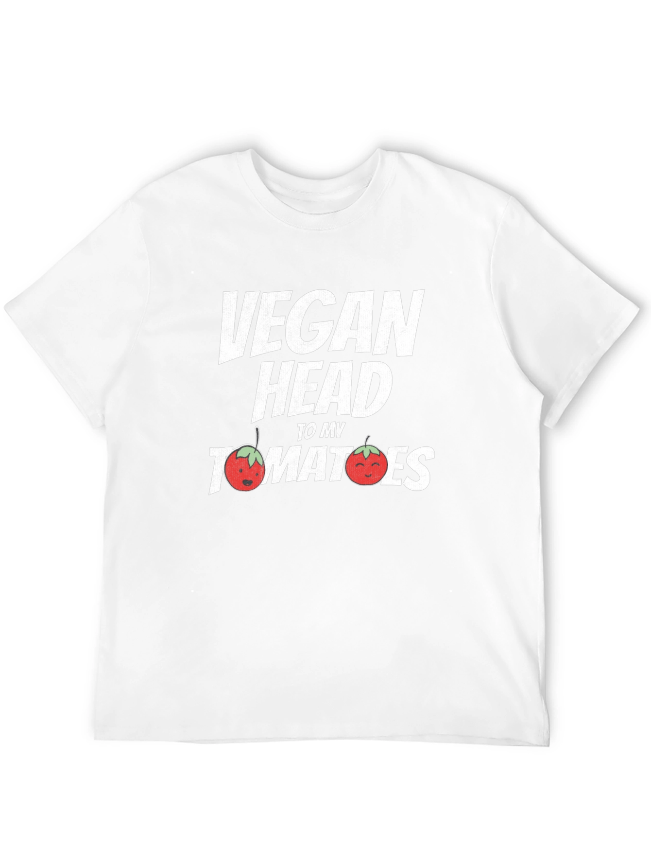 Vegan Head Tomatoes Graphic Tee