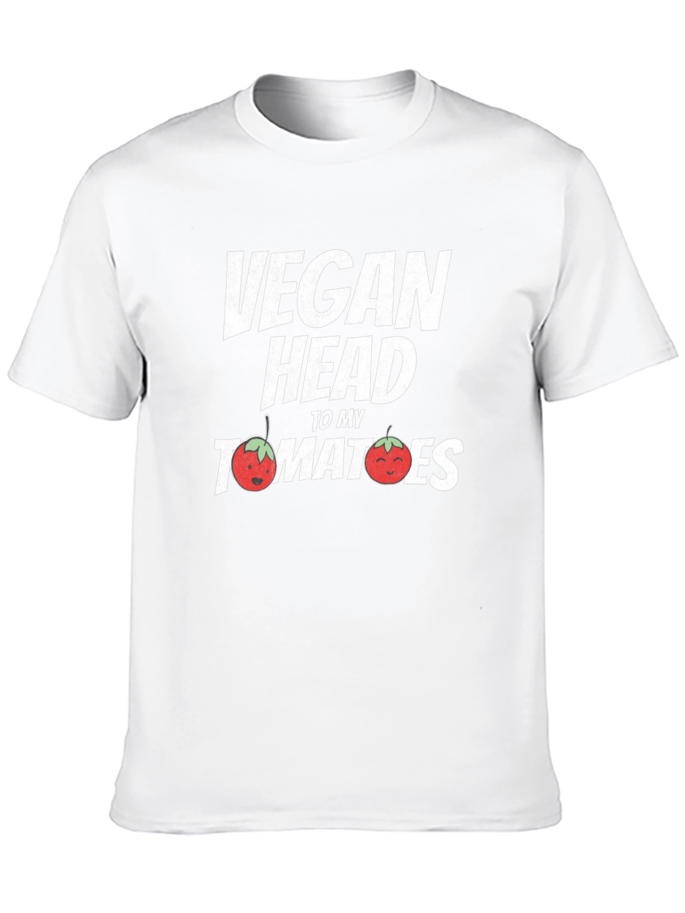 Vegan Head Tomatoes Graphic Tee